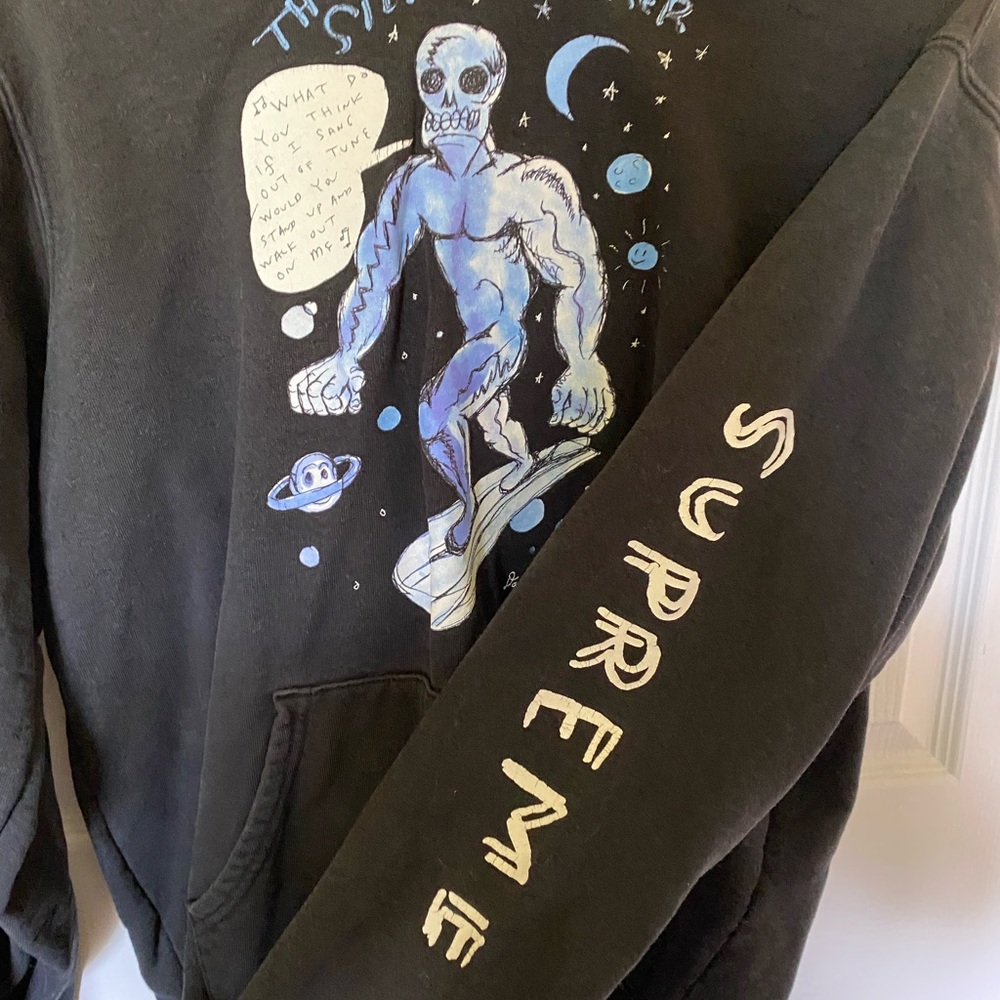 Supreme silver surfer hoodie